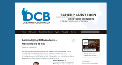 Desktop Screenshot of debatingclubbreda.com